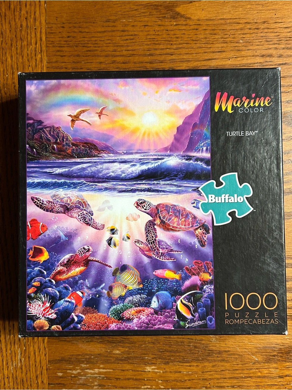 Buffalo David Bitton Multicolor Sea Turtle Puzzle